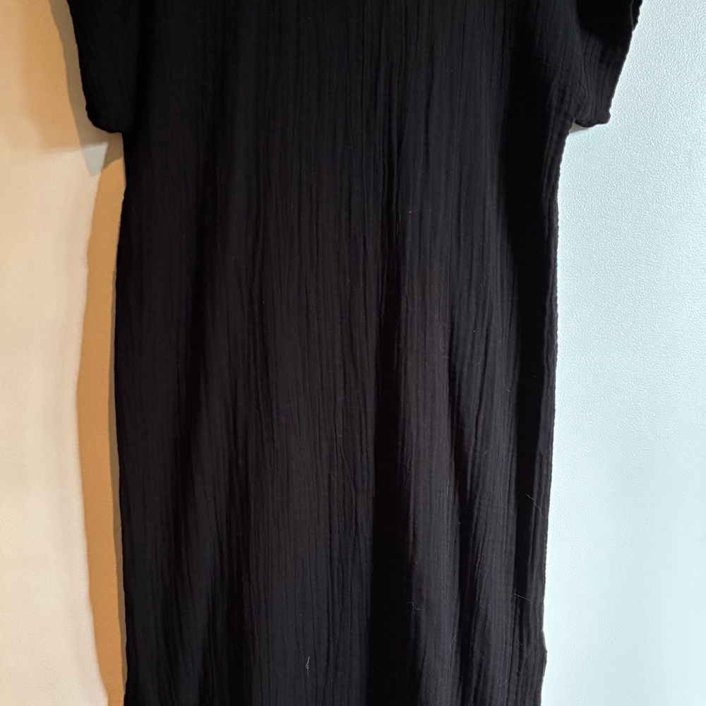 Eileen Fisher Cotton Gauze Shift Dress